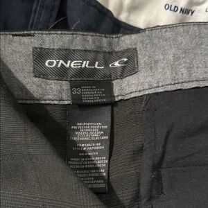 O'Neill Charcoal Gray Trousers